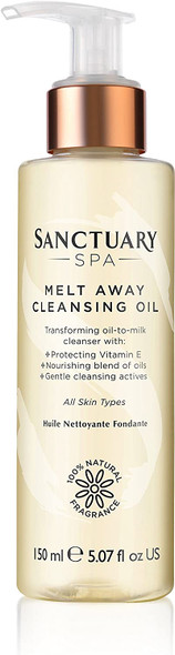 Sanctuary Spa Face Wash, Melt Away Cleansing Oil, 150ml