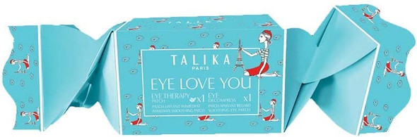 TALIKA, Eye Love You Cracker Eye Therapy Patch + Eye Decompress 2 AntiDark Circles and AntiPuffiness Iconic Products Soothing and Smoothing Eyes Masks Eye Contour Masks Tired Eye Care