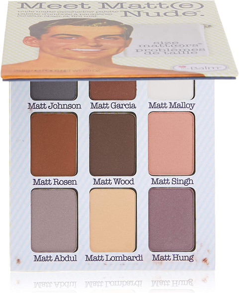 theBalm Meet Matt(e) Nude Eyeshadow Palette - 9 Shades