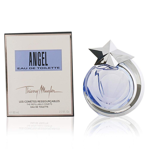 Thierry Mugler Eau de Toilette Spray Refillable for Women, Angel Comet, 1.4 Ounce