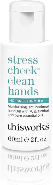 This Works Stress Check Clean Hands Antibacterial Gel, 60ml with Gentle Wash 250 ml