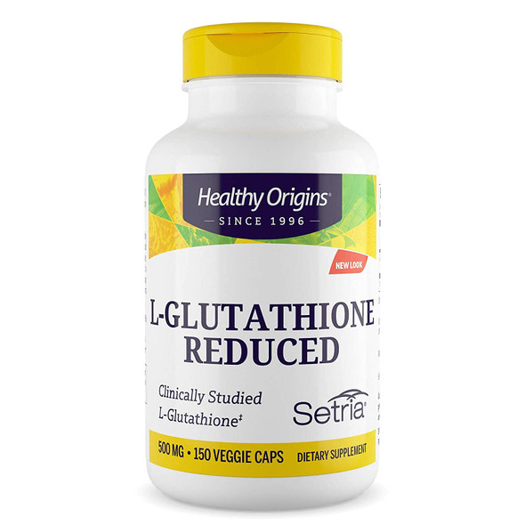 Healthy Origins Setria L-Glutathione 500 mg 150 Veggie Caps