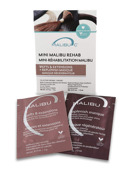 Malibu C Wefts and Extensions Mini-Rehab, 1 ct.