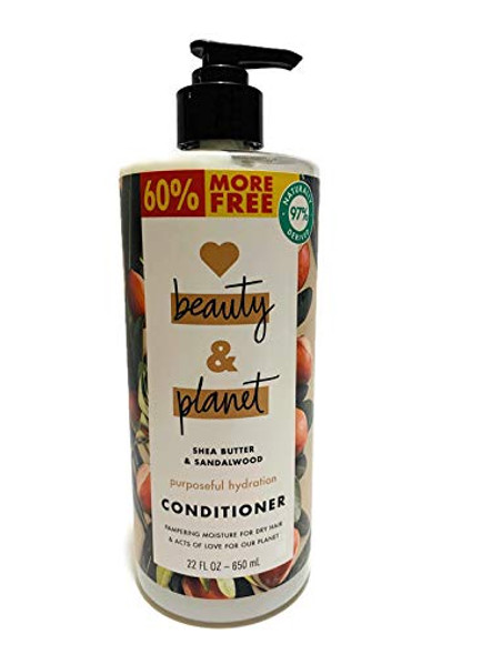 Love Beauty and Planet Shea Butter & Sandalwood Purposeful Hydration Conditioner, 22 oz