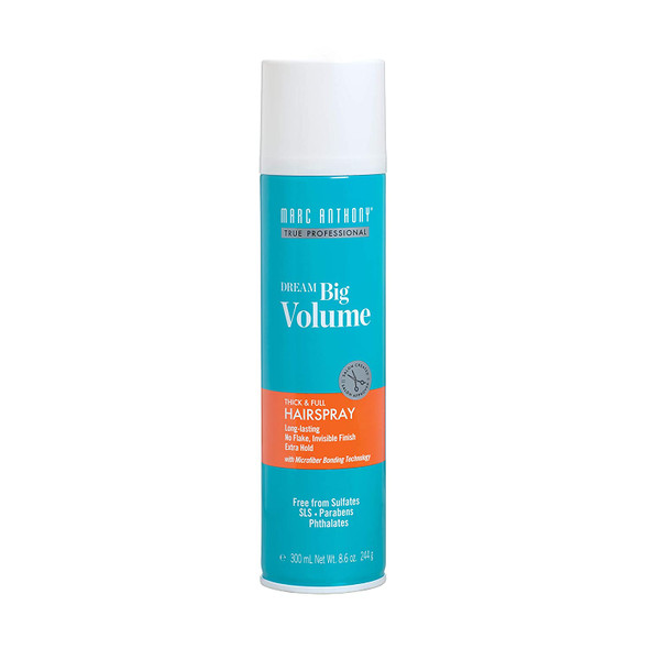 Marc Anthony Dream Big Volume Thick n' Full Hairspray, 8.6 Ounces