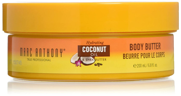 Marc Anthony Hydrating COCONUT Oil & SHEA Body Butter 200 ml (6.8 fl oz)