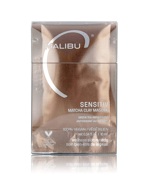 Malibu C Sensitiv Matcha Clay Masque, 10 ct.