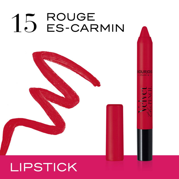 Bourjois Velvet The Pencil 15 Rouge Es Carmin