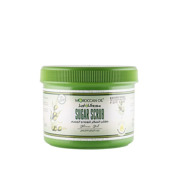 Moroccan Oil Face & Body Sugar Scrub W/Olive | 500 Ml