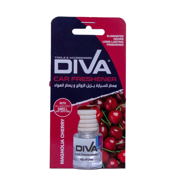 Diva Car Freshener | Magnolia Cherry Scent - 15 G