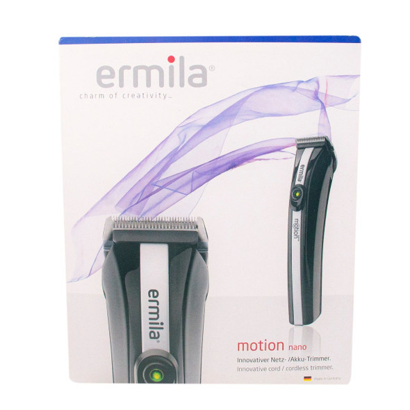 Ermila Motion Nano Black Uk Plug Hair Trimmer