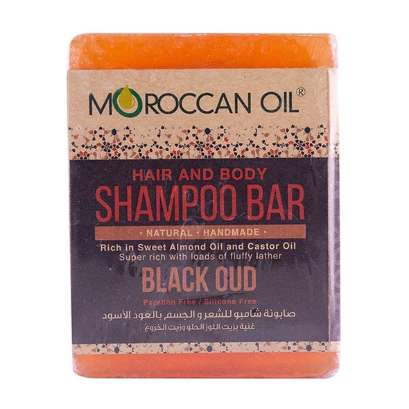 Moroccan Oil Hair & Body Shampoo Bar | Black Oud | 280 G