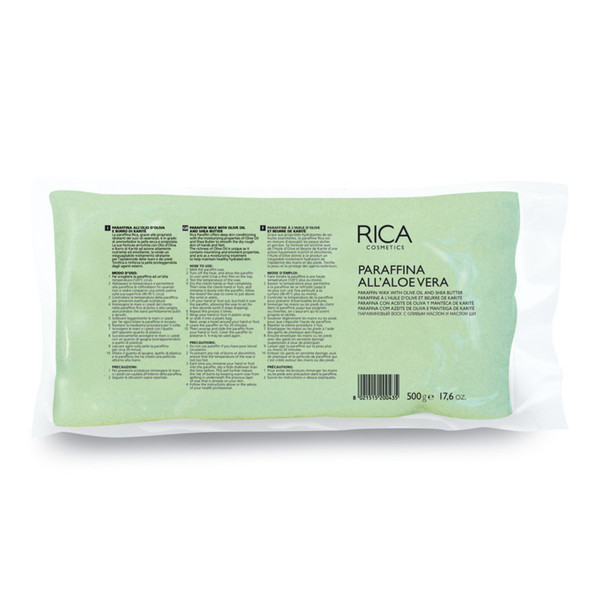 Rica Cosmetics Aloe Vera Paraffin Wax | 500 G