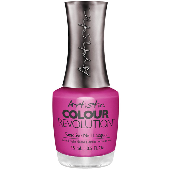 Artistic Nail Design Color Revolution - Wo-Man Up | Bright Pink Cr?e- 15 Ml
