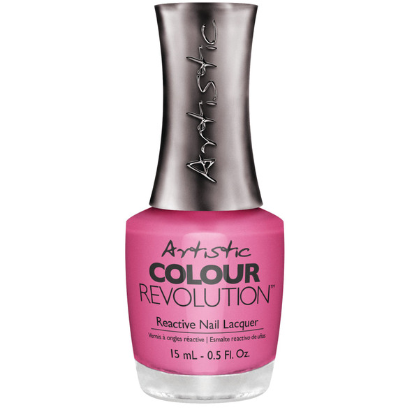 Artistic Nail Design Color Revolution - Love At First Skate | Bright Pink Cr?e- 15 Ml