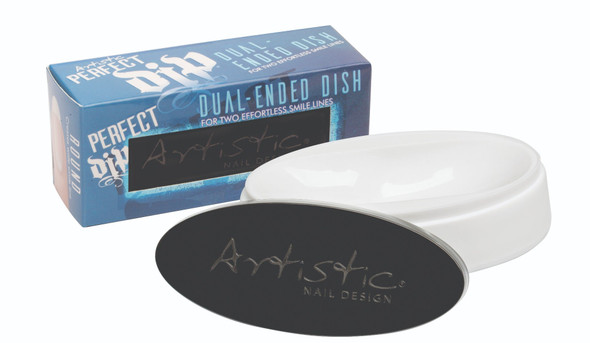 Artistic Nail Design Dip-Dual Ended Dish