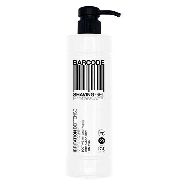 Barcode Shaving Gel For Sensitive Skin | 500 Ml