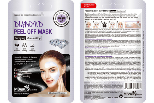 Mbeauty Diamond Peel Off Mask | 1 Pc