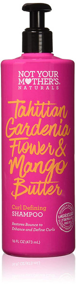 Not Your Mother's Naturals Tahitian Gardenia Flower & Mango Butter Curl Defining Shampoo 16 Fl oz