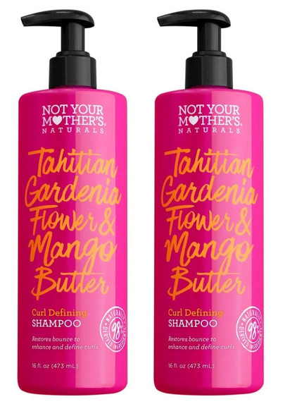 Not Your Mothers Naturals Shampoo 16 Ounce Mango Butter (473ml) (2 Pack)