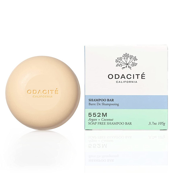 ODACITE Odacite Shampoo Bar for Hair Care - Argan & Coconut 552M Natural Soap Bar - Cleansing Shampoo to Hydrate & Moisturize Skin 3.7Oz