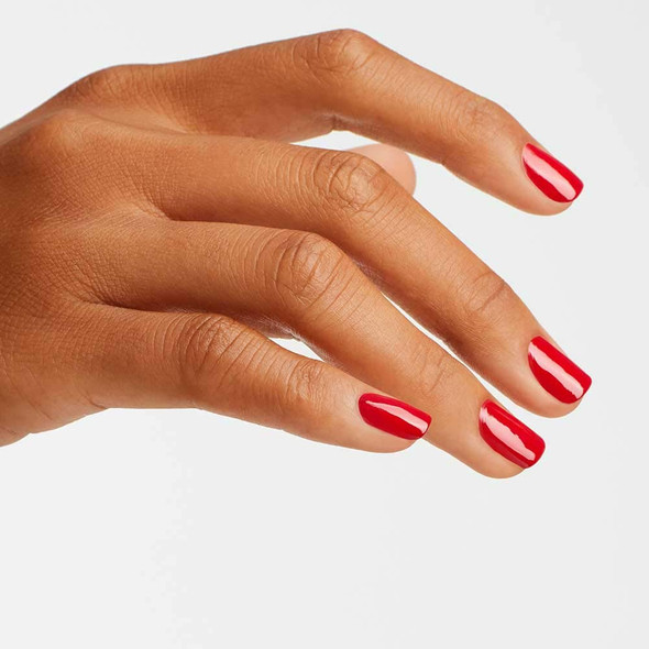 OPI Infinite Shine 2 Long-Wear Lacquer, The Thrill of Brazil, Red Long-Lasting Nail Polish, 0.5 fl oz
