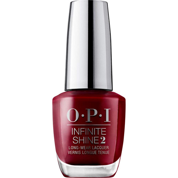 OPI Infinite Shine 2 Long-Wear Lacquer, Raisinââ¬â¢ The Bar, Purple Long-Lasting Nail Polish, 0.5 Fl Oz