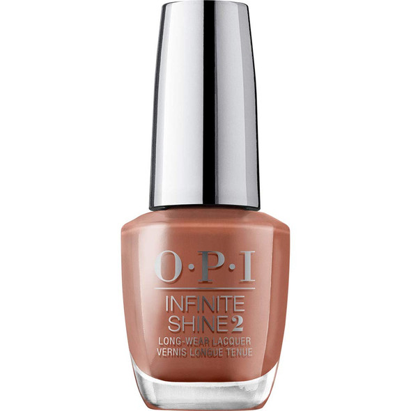 OPI Infinite Shine 2 Long-Wear Lacquer, Chocolate Moose, Brown Long-Lasting Nail Polish, 0.5 fl oz