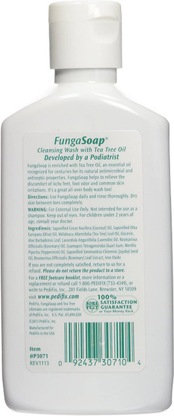 Tea Tree Ultimates FungaSoap Cleansing Wash 6 oz (3 Pack)