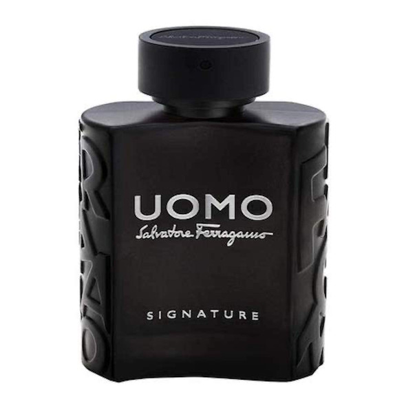 Salvatore Ferragamo Uomo Signature for Men Eau de Parfum Spray, 3.4 Oz