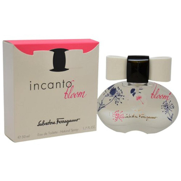 Salvatore Ferragamo Incanto Bloom Eau De Toilette Spray for Women, 1.7 Ounce