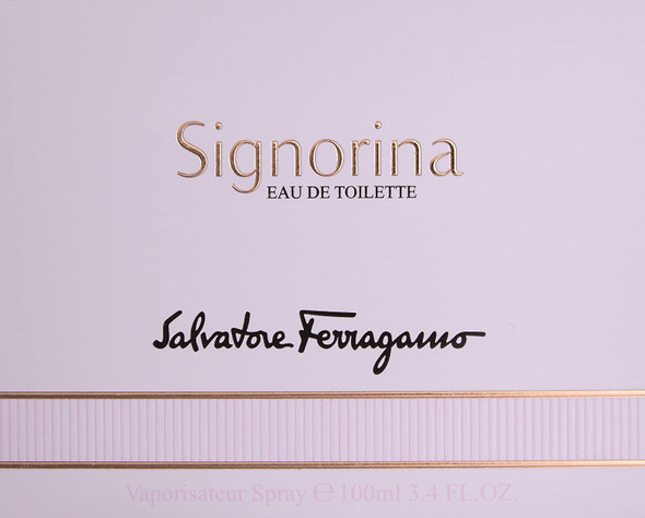 Salvatore Ferragamo Eau de Toilette Spray for Women, 3.4 Ounce