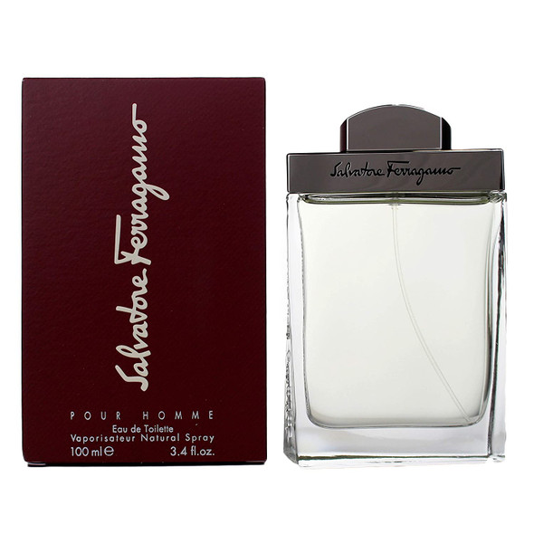 Salvatore Ferragamo By Salvatore Ferragamo For Men. Eau De Toilette Spray 3.4 Ounces, 3.4 fl. oz.