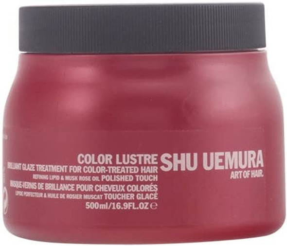 Shu Uemura Lustre Brilliant Glaze Treatment Masque for Color-Treated Hair, 16.89 Ounce