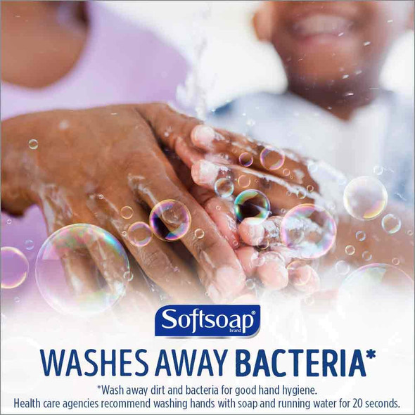 Softsoap Antibacterial Liquid Hand Soap Refill, Crisp Clean, Antiseptic Hand Soap, Moisturizing Hand Soap, 1 Gallon (Pack of 4) (201903)