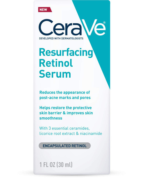 CeraVe Retinol Serum for Post-Acne Marks and Skin Texture |