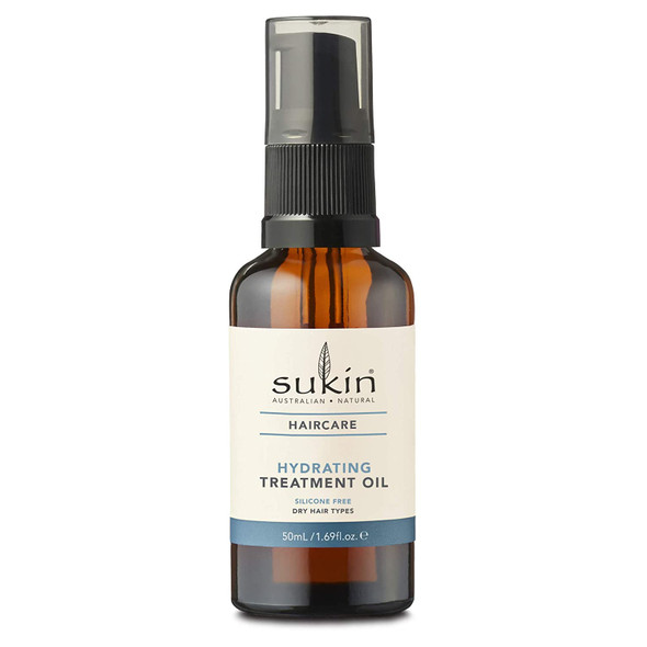 Sukin Hydrating Hair Treatment Oil, 1.69 Ounces