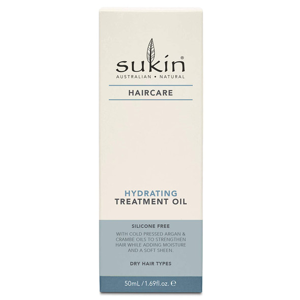 Sukin Hydrating Hair Treatment Oil, 1.69 Ounces