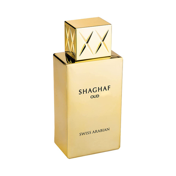 SWISS ARABIAN Shaghaf Oud - Luxury Products From Dubai - Long Lasting And Addictive Personal EDP Spray Fragrance - A Seductive, Signature Aroma - The Luxurious Scent Of Arabia - 2.5 Oz