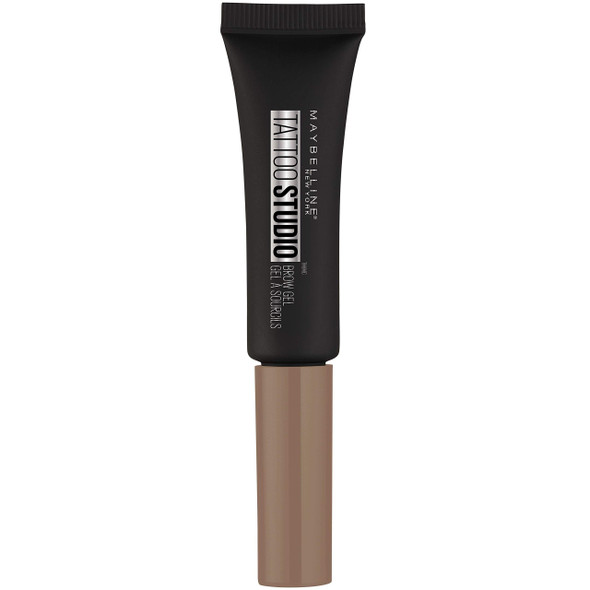 Maybelline TattooStudio Waterproof Eyebrow Gel Makeup, Soft Brown, 0.23 Fl Oz (Pack of 1)