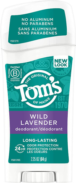 Toms of Maine Lavender Stick Deodorant, 2.25 OZ