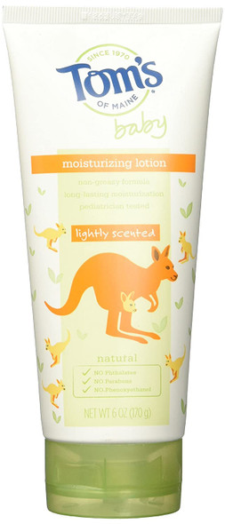 Tom's of Maine Baby Lotion - Lightly Scented - 6 oz