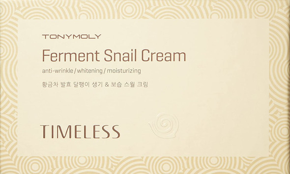 TONYMOLY Timeless Ferment Snail Cream, 10.4 oz (Pack of 1)