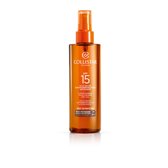 Collistar Speciale Abbronzatura Perfetta Olio Secco Superabbronzante Idratante 6.8oz (200ml) SPF15