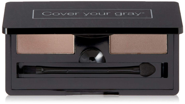 Cover Your Gray Cyg Fill In Powder Pro, Medium Brown/Dark Brown