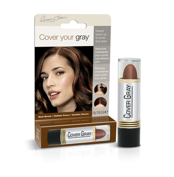 Cover Your Gray Hair Color Touch-Up Stick - Dark Brown (2-Pack)