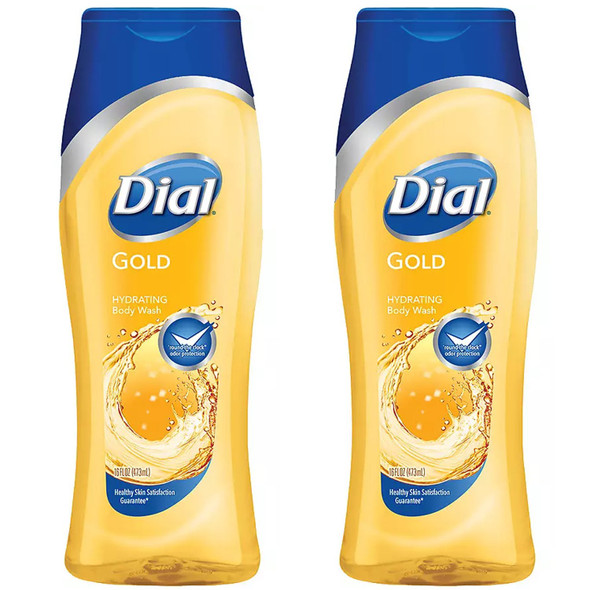 Dial Hydrating Body Wash Gold, 16 fl oz (2 Pack)