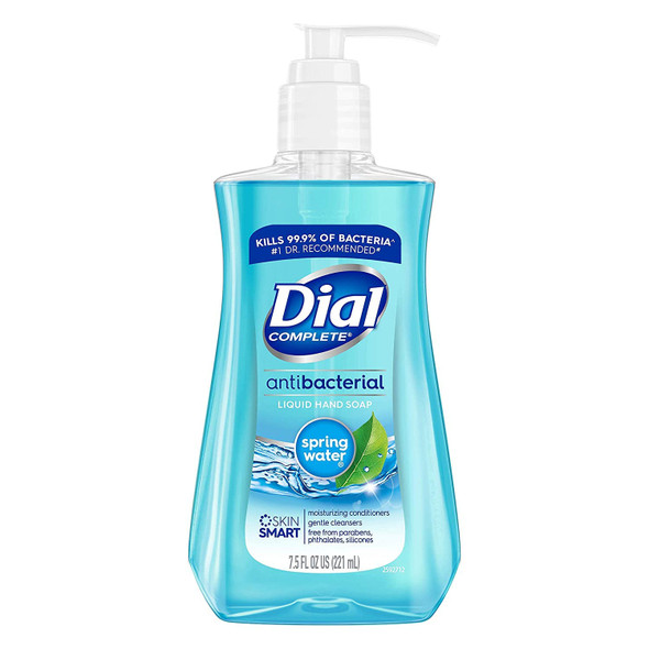 Dial 05400 7.5 Oz Spring Water Anti-Bacterial Foaming Hand Soap