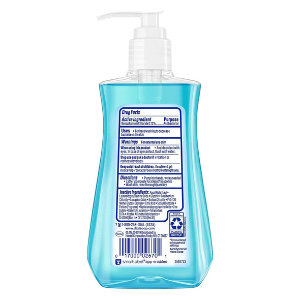 Dial 05400 7.5 Oz Spring Water Anti-Bacterial Foaming Hand Soap