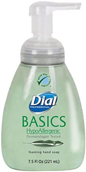 Dial, DIA06042, Basics Hypoallergenic Foaming Hand Soap, 1 Each, Green
